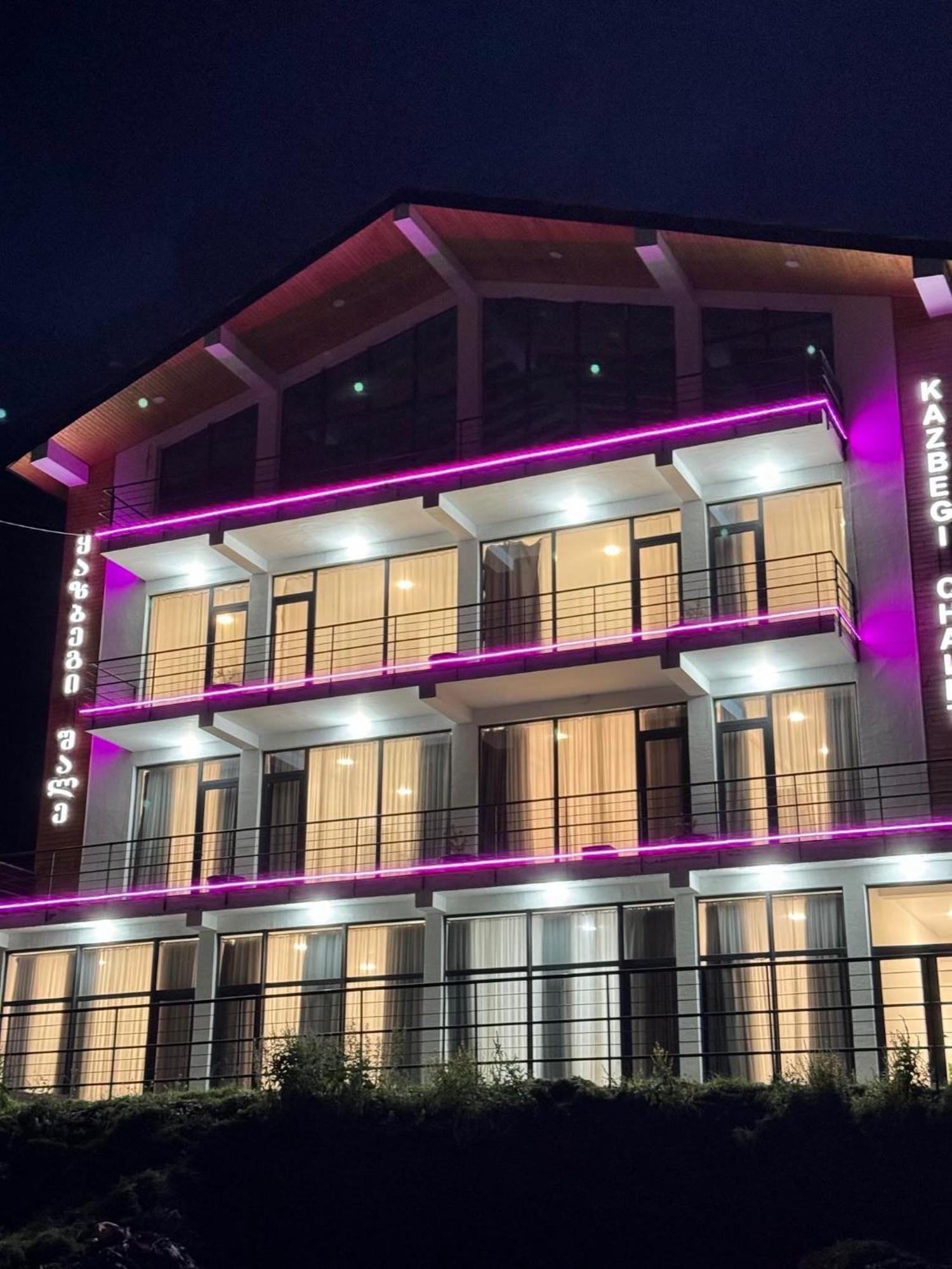 Hotel Kazbegi Chalet Exterior foto